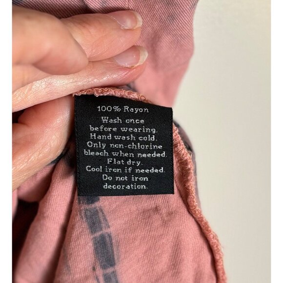 Rock & Republic Sleeveless Tie Die Shirt Womens M - Picture 5 of 8